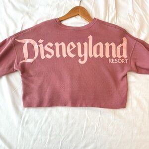 Disneyland Spirit Jersey Crop Top Sweater